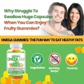 Vegetarian Brain Health Support DHA Omega 3 Gummies