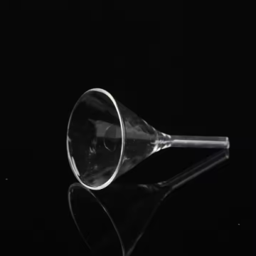 Wholesale High Temperature Resistant Quartz Glass Cones and Funnels with Long Neck