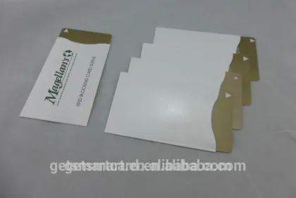 New ! Anti Theft RFID Card Protector Blocking Aluminum Safety Sleeve Shield