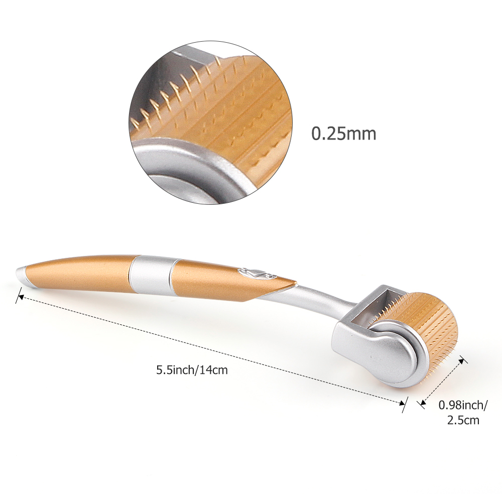 Grade Titanium Micro needle Roller Master Micro Needle System Skin Anti-Ageing derma roller Beauty Tool J35