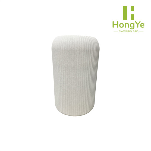 گلدان راه راه عمودی مدرن برای گیاهان داخلی