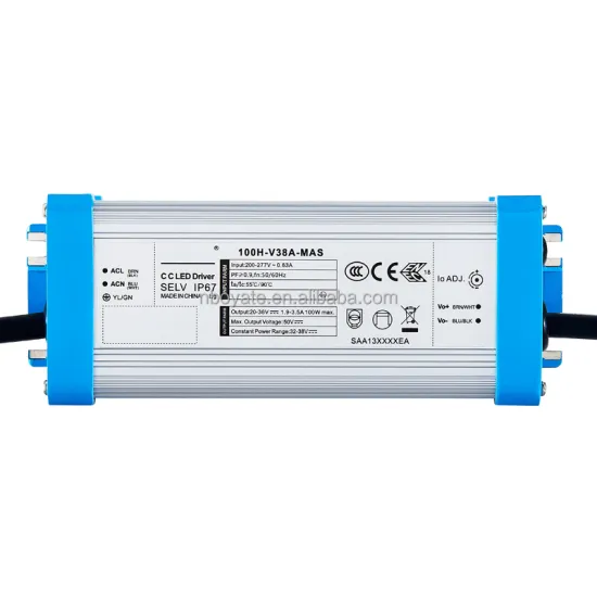 100W LED Driver: Street Light, Flood Light, Emergency Power Supply with IP67 Waterproof & Dimmable Function
