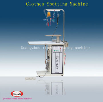 Advanced clothes spotting board, Scouring machine