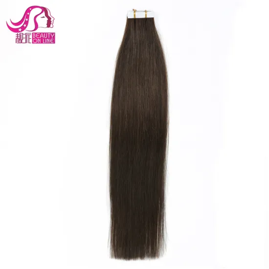 Xuchang Factory Cheap Wholesale Russia remy human tape hair extensions