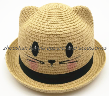 Cappello di paglia da vendita calda per bambini