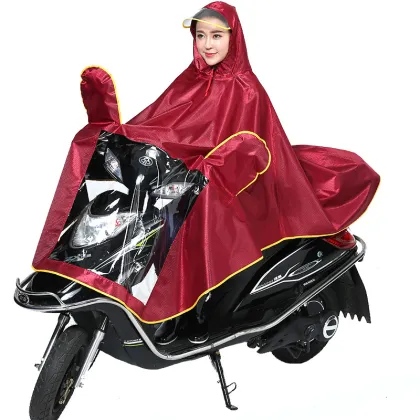 100% polyester single/double raincoat poncho outdoor