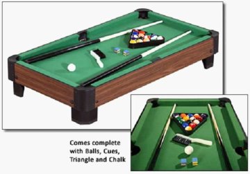 mini billiard table / Mini pool table