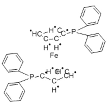 1,1&#39;-Bis (difenylfosfino) ferrocen CAS 12150-46-8