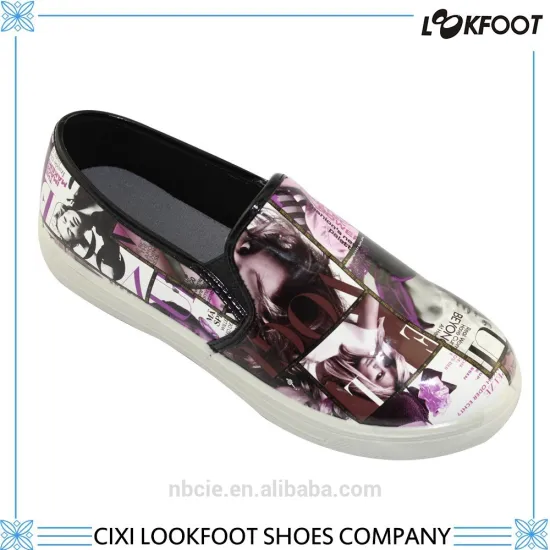 Professional manufacturer flat sole women shoes