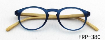 2015 Round Frame Retro Reading Glasses PC Frame Wood Temples Reading Glasses Wholesale