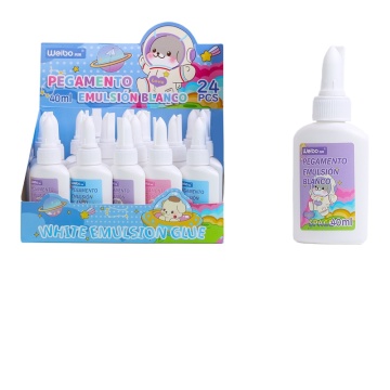 Weibo White Latex Cute Astronaut Astronaut School Colla adesiva