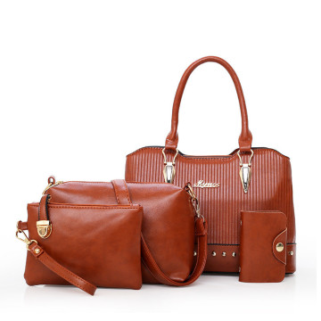 Oil leather lady new arrived design hand bags