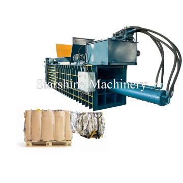 Compactor Cardboard Compactor Commerciale Baler di cartone