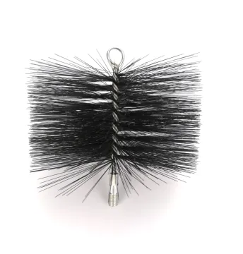 High-Quality Steel Threaded Fiberglass Chimney Cleaning Brush