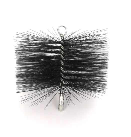 High-Quality Steel Threaded Fiberglass Chimney Cleaning Brush