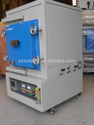 1600C nitrogen atmosphere furnace with vacuum pump