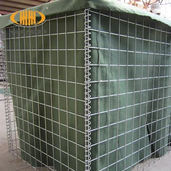 Military steel wire sand wall defensive barrier bastion