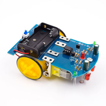 DIY Robot D2-1: Kit de voiture Smart Robot pour le traçage intelligent