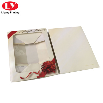 Custom Printed Decorative Christmas Paper Gift Box Lids