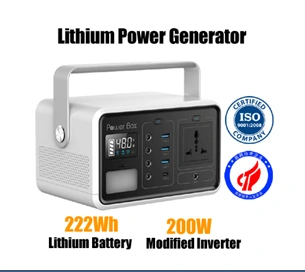 South Africa mini portable Solar power generator China Manufacturer