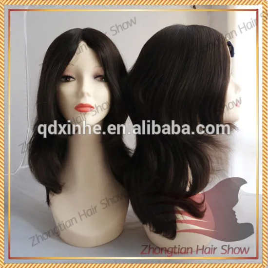 Mongolian Human Hair BigLayer 14inch #2 Jewish Kosher Wig In Stock