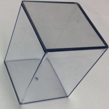 Plastic simple square transparent storage box