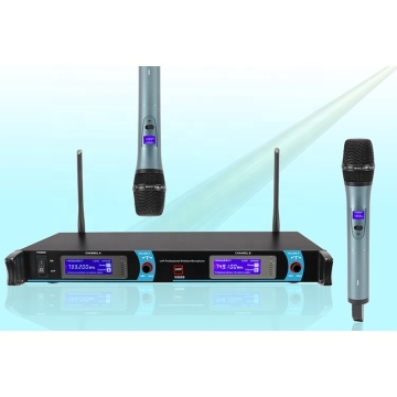 V9000 2 Channel Conference Wireless Handheld VHF Microphone