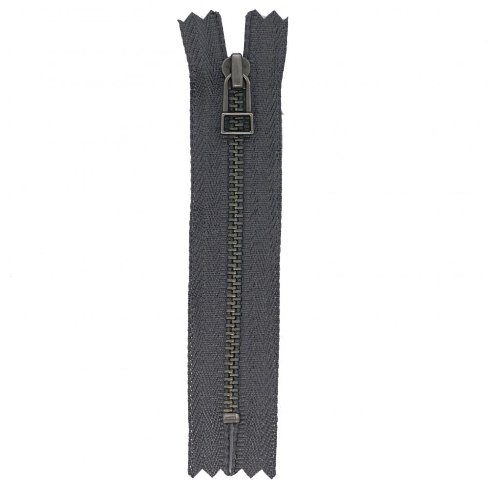 metal zipper