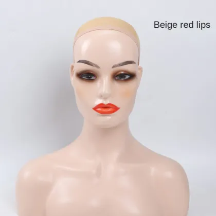 Wig Display Mannequin Head with Shoulders