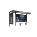 Removable modular bus shelter