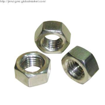 Zinc plated hexagonal nuts