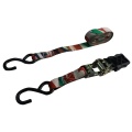 pad handle ratchet tie down strap