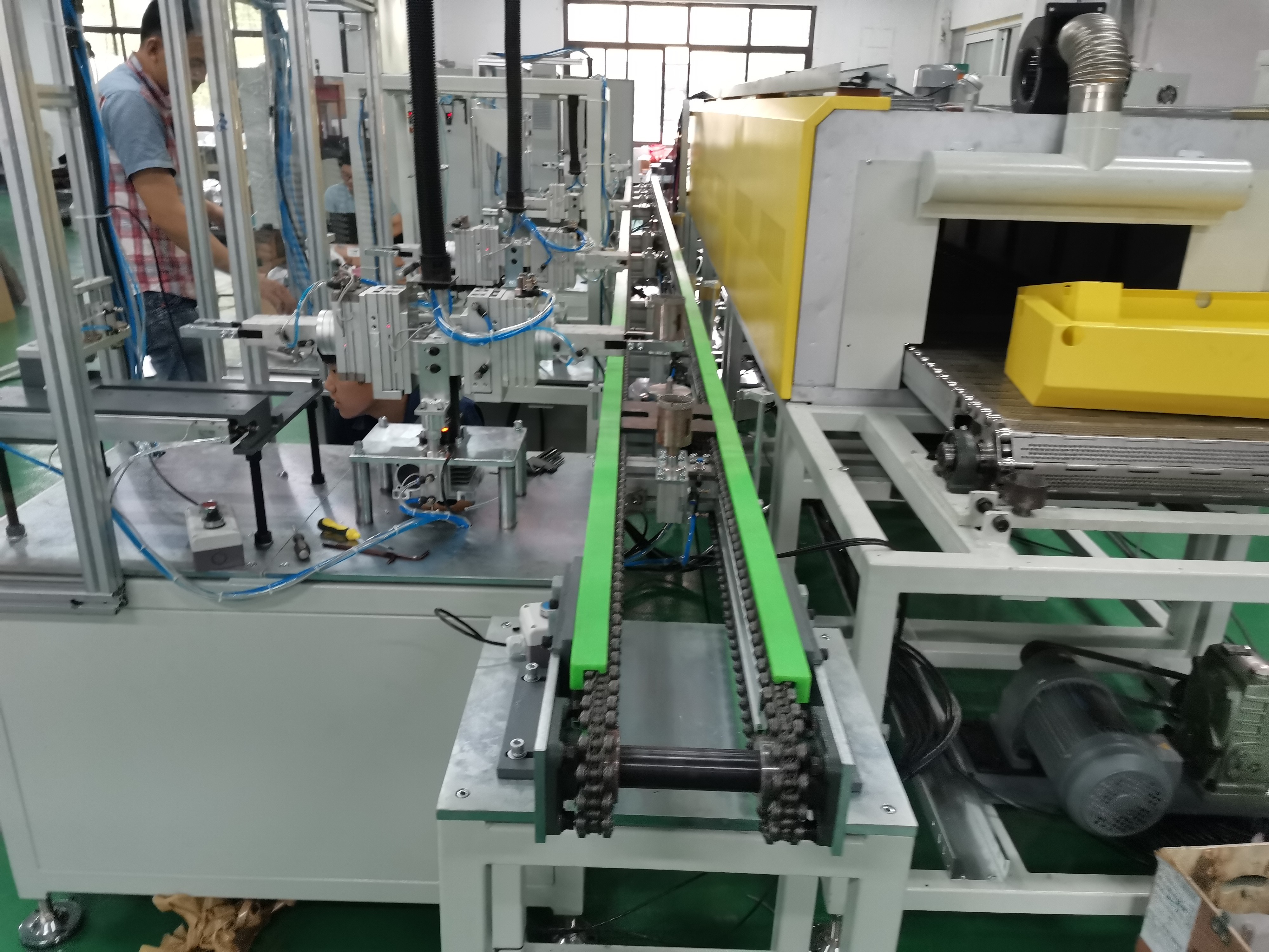 Core drill brazing line4