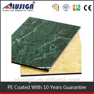 Alusign most popular exterior wall panel marble design acp