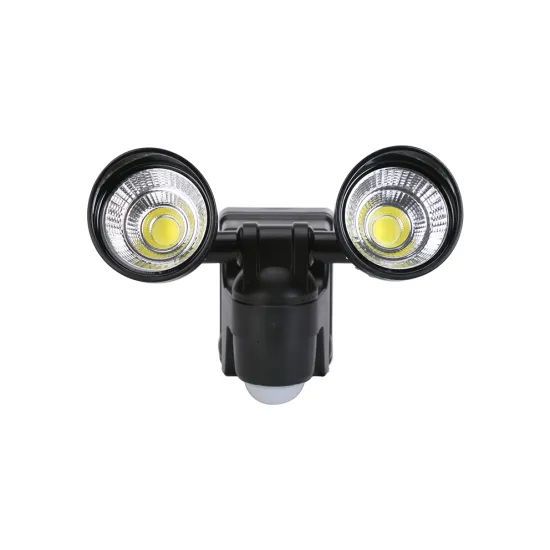 2-Bulb 3W COB Solar Motion Light for Front Door, Yard, Garden, Garage, Patio, and Deck