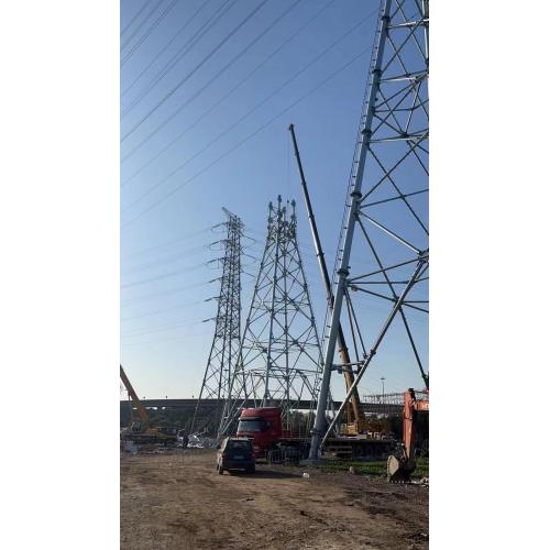 Tháp hình ống 500kV từ 20m đến 60m