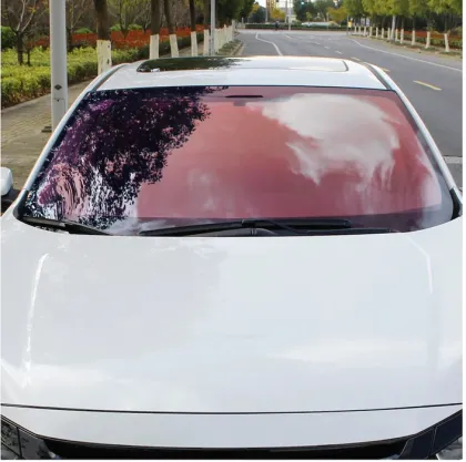 80% VLT Chameleon Film Colorful Automotive Window Tinting Film