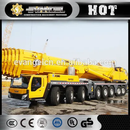 Lifting machinery XCMG 500 ton hoisting machinery All terrain crane QAY500