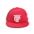 Gorra snapback con bordado de tela de sarga de algodón personalizada