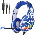 3,5 mm USB Super Bass Gaming -hoofdtelefoon