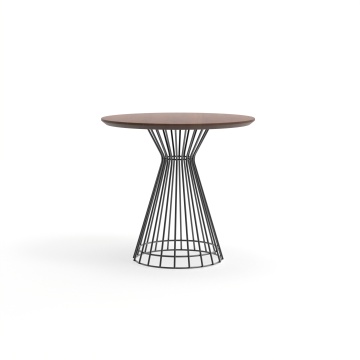 Round Wood Coffee Table