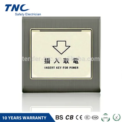 Factory Direct Fire Resistant Hotel Key Card Socket