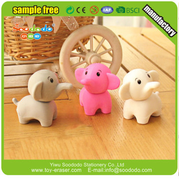 China 3D Animal puzzle elephant eraser