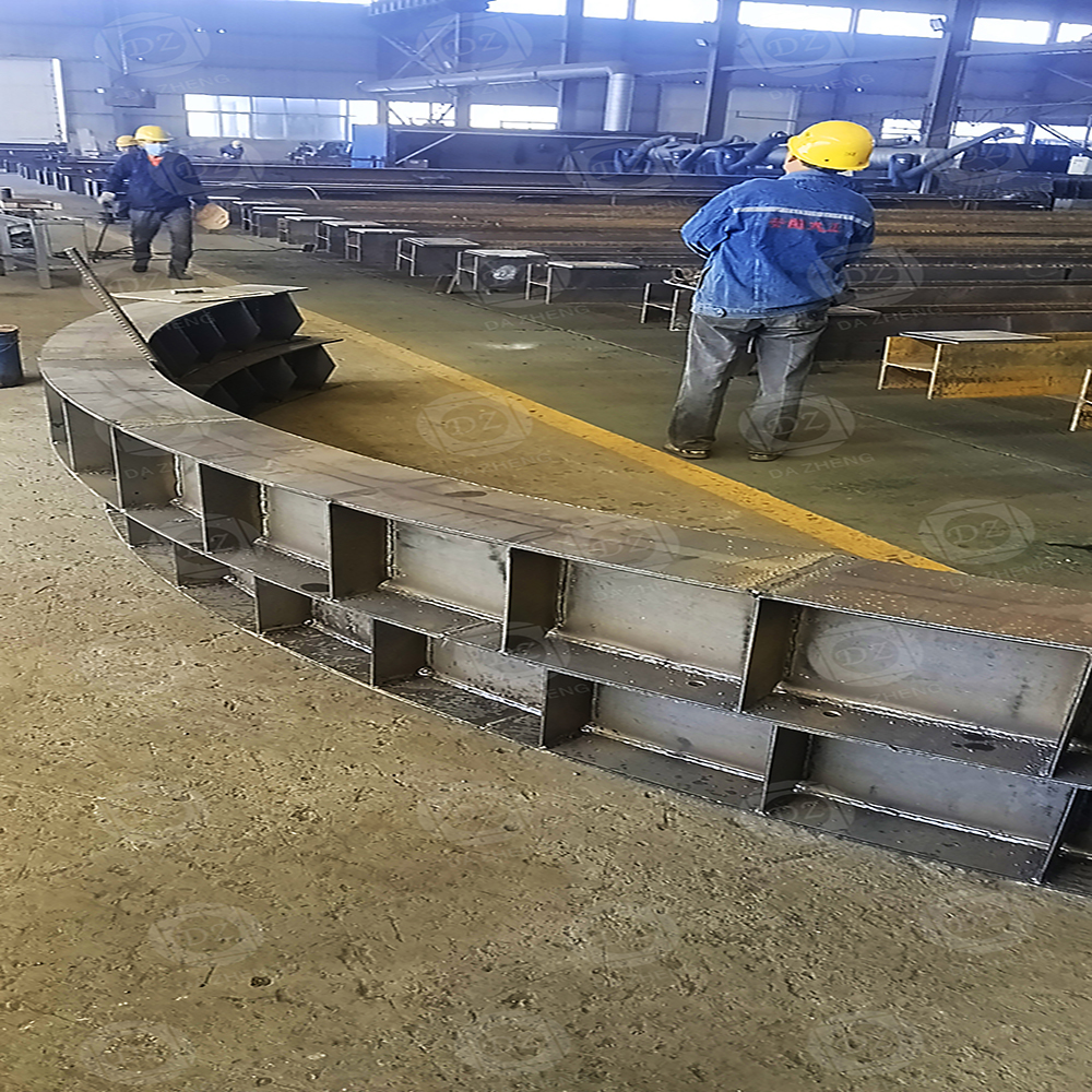 Steel silos for grain storage