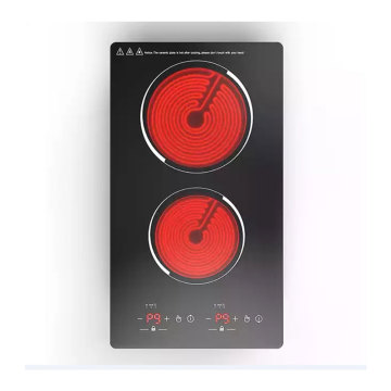 CE Certified 3200W Double Burner Infrared Electric Hot Plate