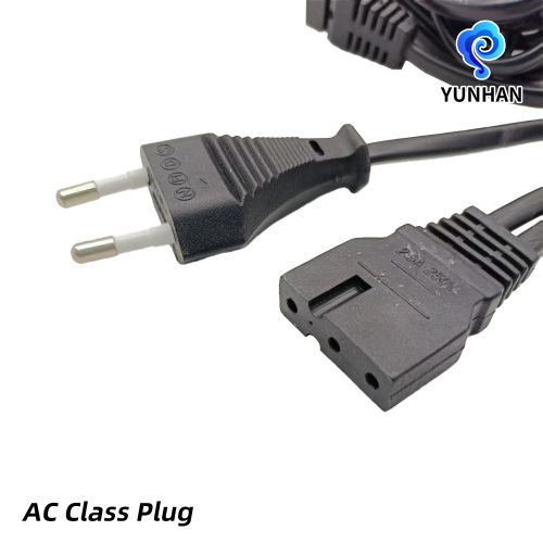 Kabel Listrik Tiga Pin Bulat Eropa