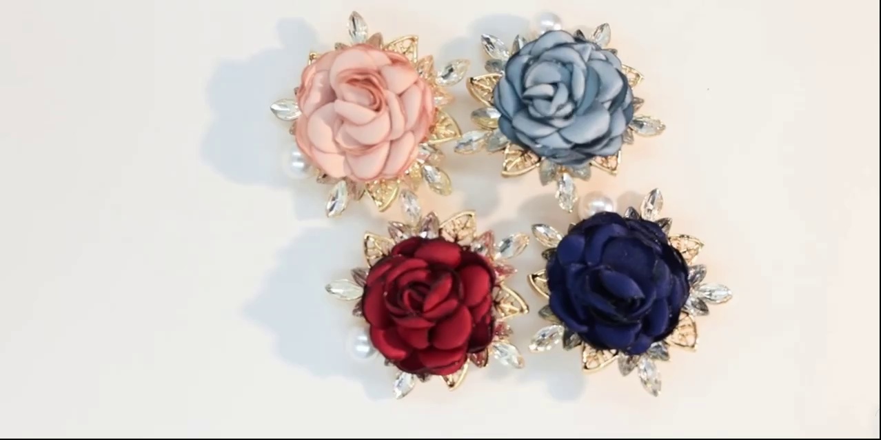 Rose Brooch for Women