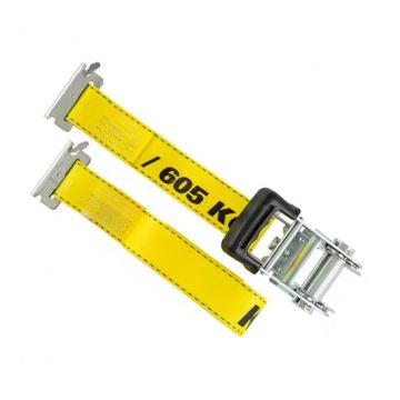 Professional E-Track Ratchet Tie-Downs for Secure Cargo in Trucks