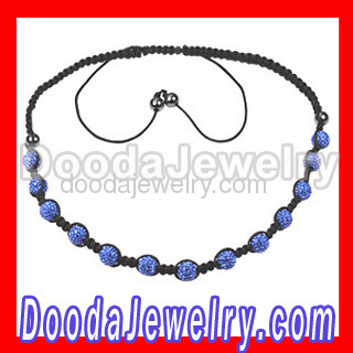 Newest Blue Crystal Tresor Paris Necklace 