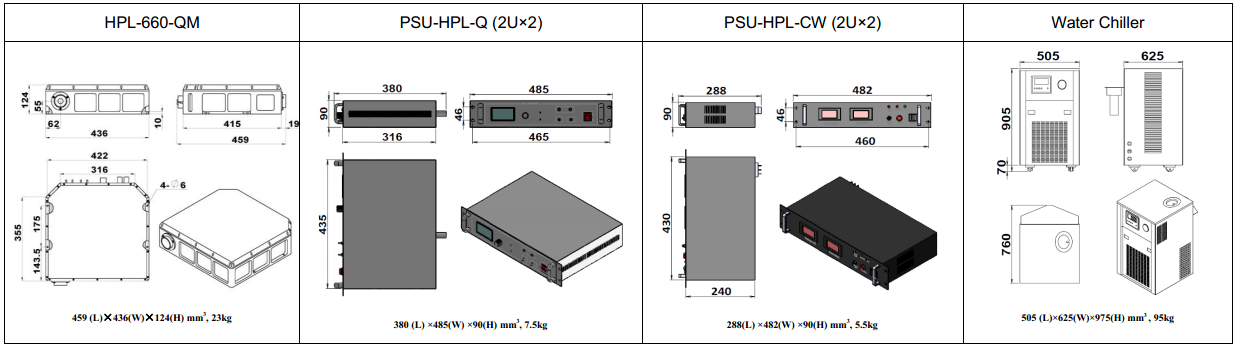 660 high power laser